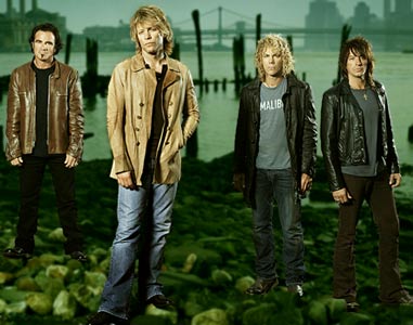 Bon Jovi: Jon Bon Jovi, Tico Torres, David Bryan and Richie Sambora