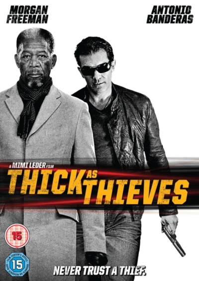 Morgan Freeman and Antonio Banderas in Thick As Thieves